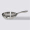 Secret de Gourmet - Koekenpan - Alle kookplaten/warmtebronnen geschikt - zilver - Dia 24 cm