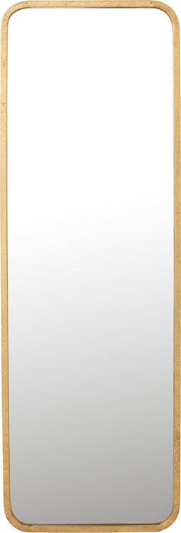 J-Line spiegel Mona Rechthoekig - ijzer/glas - goud - 119.5 x 40.5 cm