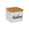 Zoutvaatje met deksel Versa GATZA Keramisch 8,8 x 8,5 x 8,8 cm