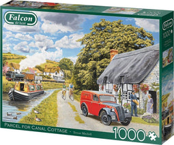 Falcon Parcel Canal Cottage - Legpuzzel - 1000 stukjes - 68 x 49 cm
