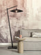 GOOD&MOJO Vloerlamp Iguazu - Bamboe/Jute Naturel/Zwart - 62x40x150cm - - Staande lampen voor Woonkamer - Slaapkamer