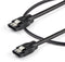 Startech.com SATRD30CM - Ronde SATA kabel - 30 cm - Zwart