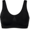 Schiesser Seamless Light - Dames Beha - Zachte cups naadloos - Zwart