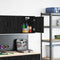vidaXL - Garagewandkast - spaanplaat - zwart