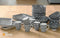 Cosy&Trendy Nikko Black Beker - Ø 7 cm - Set-6