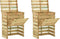vidaXL - Tuincompostbakken - 2 - st - 80x50x100 - cm - geïmpregneerd - grenenhout