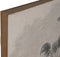 Home ESPRIT - Set van 3 Schilderijen - Handgeverfd Palmen - Bruin Zwart (3 Onderdelen)