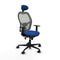 Piqueras y Crespo 1D036N1 - Bureaustoel - Hoogteverstelbaar - Blauw