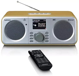 Lenco DIR-141WD - Internet Radio - DAB+ Bluetooth 5.0 - Houtlook