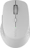Rapoo M300 - Draadloze Muis - Multimodus Bluetooth 3.0/4.0/2.4 GHz - Lichtgrijs