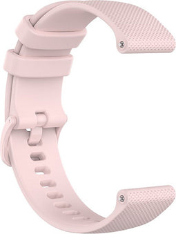 Siliconen Sport Bandje Geschikt voor Samsung Galaxy Watch 5 / Pro / 4 / 3 / Active 2 - Roze