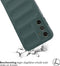 imoshion Hoesje - Geschikt voor Samsung Galaxy A25 (5G) - EasyGrip Backcover - Donkergroen