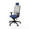 Bureaustoel Piqueras y Crespo 1D066G2 Marineblauw