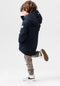 Noppies Jas Nes - Kids Jas - Waterafstotend en Windproof - Dark Sapphire - Maat 140