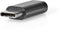 Nedis CCBW60911AT - USB-C 2.0-adapter - Micro-USB naar USB-C - Grijs
