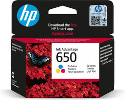 HP 650 - Originele Inktcartridge - Printcapaciteit 200 pagina's - Multi colour
