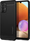 Spigen Galaxy A72 - Rugged Armor - TPU backcover - Zwart