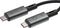 LINQ Connects USB4 Pro USB-C naar USB-C Kabel – Geschikt voor 40Gbps en 100W Power Delivery | 30cm Hoogwaardige Kabel