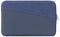 Rivacase Egmont - Laptop Sleeve 13,3 inch - Kunstleer en polyester - Blauw
