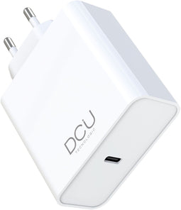 DCU Advance Tecnologic - GaN USB Type C Oplader - Power Delivery 65W - Wit