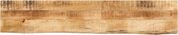 vidaXL - Tafelblad - met - natuurlijke - rand - 180x20x3,8 - cm - massief - mangohout