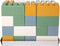 Cavallino XXL Bouwblokken - 45dlg - Pastelkleuren (45 dlg)