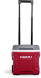 Igloo Latitude 16 - Passieve koelbox met wielen - 15 liter - Rood