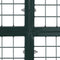 vidaXL - Tuinpoort - modern - hekwerk - 289 - x - 175 - cm - / - 306 - x - 225 - cm - (donkergroen)