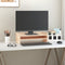 vidaXL - Monitorstandaard - 50x24x16 - cm - massief - grenenhout