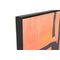 Schilderij Home ESPRIT Blauw Oranje Abstract Stads 103 x 4,5 x 143 cm (2 Stuks)