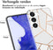 iMoshion Hoesje Geschikt voor Samsung Galaxy S23 Plus Hoesje Siliconen - iMoshion Design hoesje - Wit / White Graphic