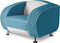 Bel Air Retro Fauteuil SF-01CB Blauw