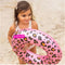 Swim Essentials | Rosé/Goud Panterprint Zwemband Ø 55 cm