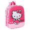 Kinderrugzak Hello Kitty Roze 22 x 27 x 10 cm 3D