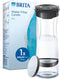 BRITA waterfilterkaraf - 1,3l - incl. 1 MicroDisc filter - vermindert PFAS chloor herbiciden pesticiden - zwart
