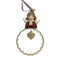 Kerstversiering DKD Home Decor Hars Cirkels (9 x 3 x 13,5 cm) (6 Stuks)
