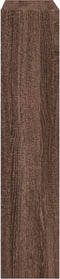 vidaXL - Haardombouw - 81x18x82 - cm - bewerkt - hout - bruin - eikenkleurig