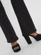 VERO MODA VMSAGA HR S FLARED JEANS - Flared pijpen - Hoge waist - Zwart
