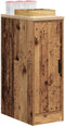 vidaXL - Garagekast - 30x51x85 - cm - massief - grenenhout - oud - hout