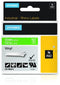 DYMO Rhino - Vinyl Labels - 12 mm x 5,5 m - Wit op Groen