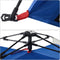 vidaXL - Strandtent - 2-persoons - waterdicht - snelontgrendeling - azuurblauw
