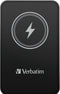Verbatim Charge 'n' Go 5000mAh - Magnetische Draadloze Powerbank - 15W Snelladen - Zwart