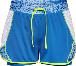 Only Play Angilia LIFE AOP TRAINING SHORTS - Sportbroek - Blauw - Maat S