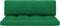 vidaXL - Palletkussens - 2 - st - stof - groen