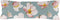 Kussensloop HappyFriday Spring Blossom Multicolour 45 x 110 cm