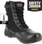Safety Jogger Tactic - Tactische Laarzen - Nappa Leer + Nylon - Zwart