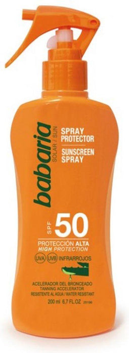 Body Zonnebrandspray Babaria Spf 50 200 ml