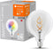 LEDVANCE SMART LED-lamp met WiFi-technologie, E27, RGB-kleuren veranderlijk, Globe-vorm, gekleurd filament als stemmingslicht, vervanging voor conventionele 6-W-gloeilampen, controleerbaar met Alexa, Google & App