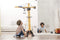 Dickie Toys - Giant Constructie Kraan 120 cm - Afstandsbediening 350° draaiend - Geel zwart