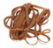 Standard Rubber Band - Elastiek standard 77 120x7.5mm 100gr 40st bruin | 10 stuks